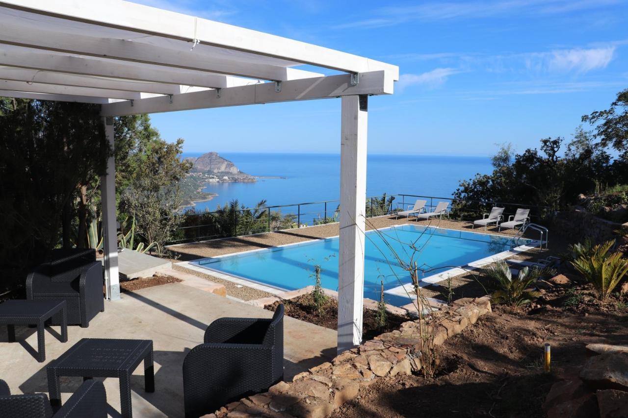 Cefalu Nest Pool House Terrace Sea View Ngoại thất bức ảnh