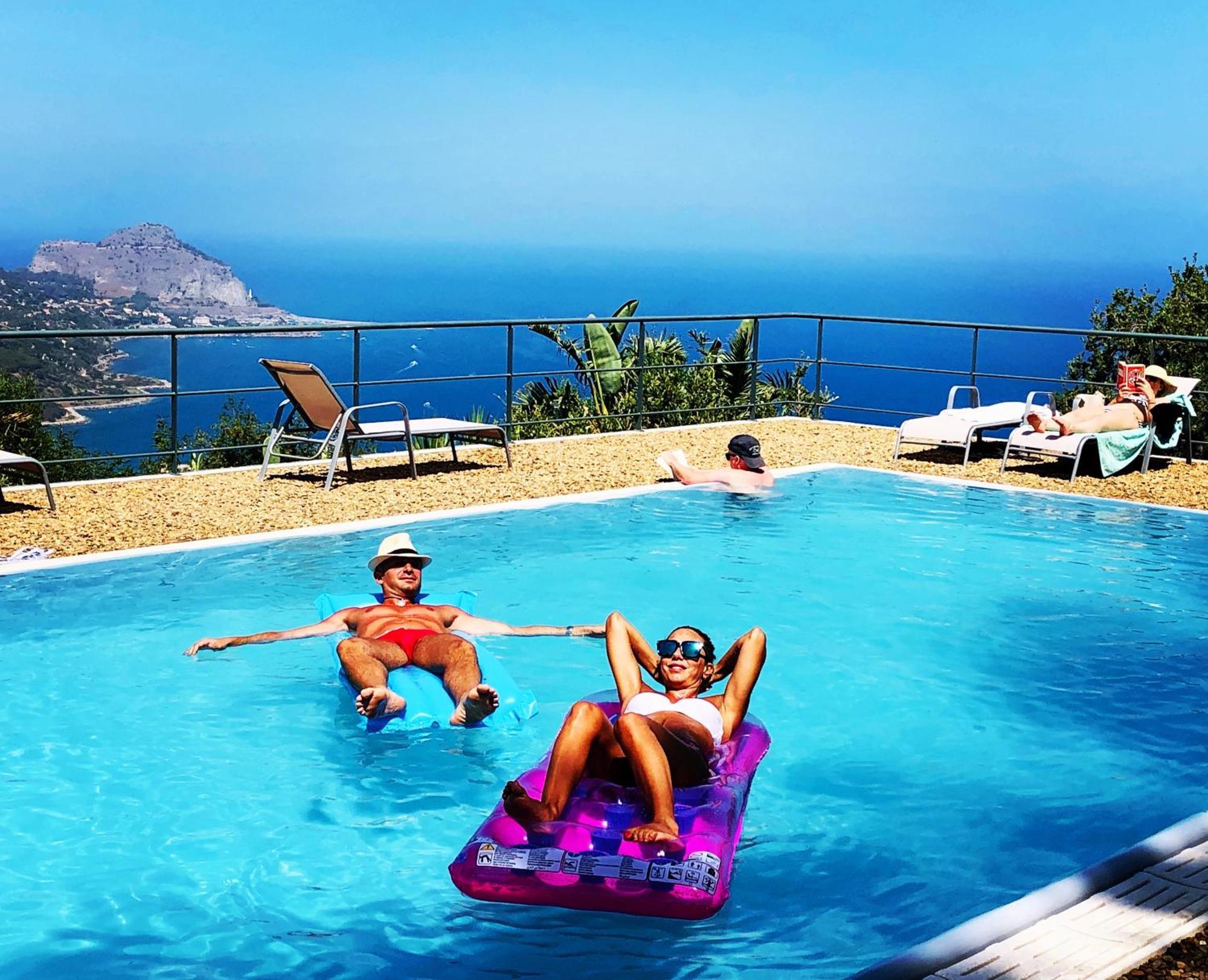 Cefalu Nest Pool House Terrace Sea View Ngoại thất bức ảnh