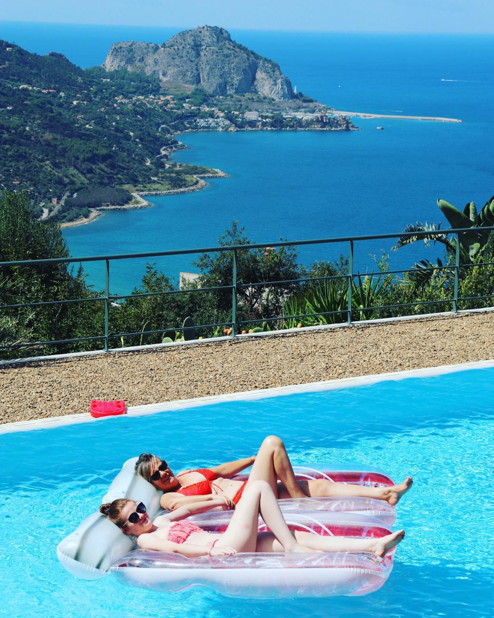 Cefalu Nest Pool House Terrace Sea View Ngoại thất bức ảnh