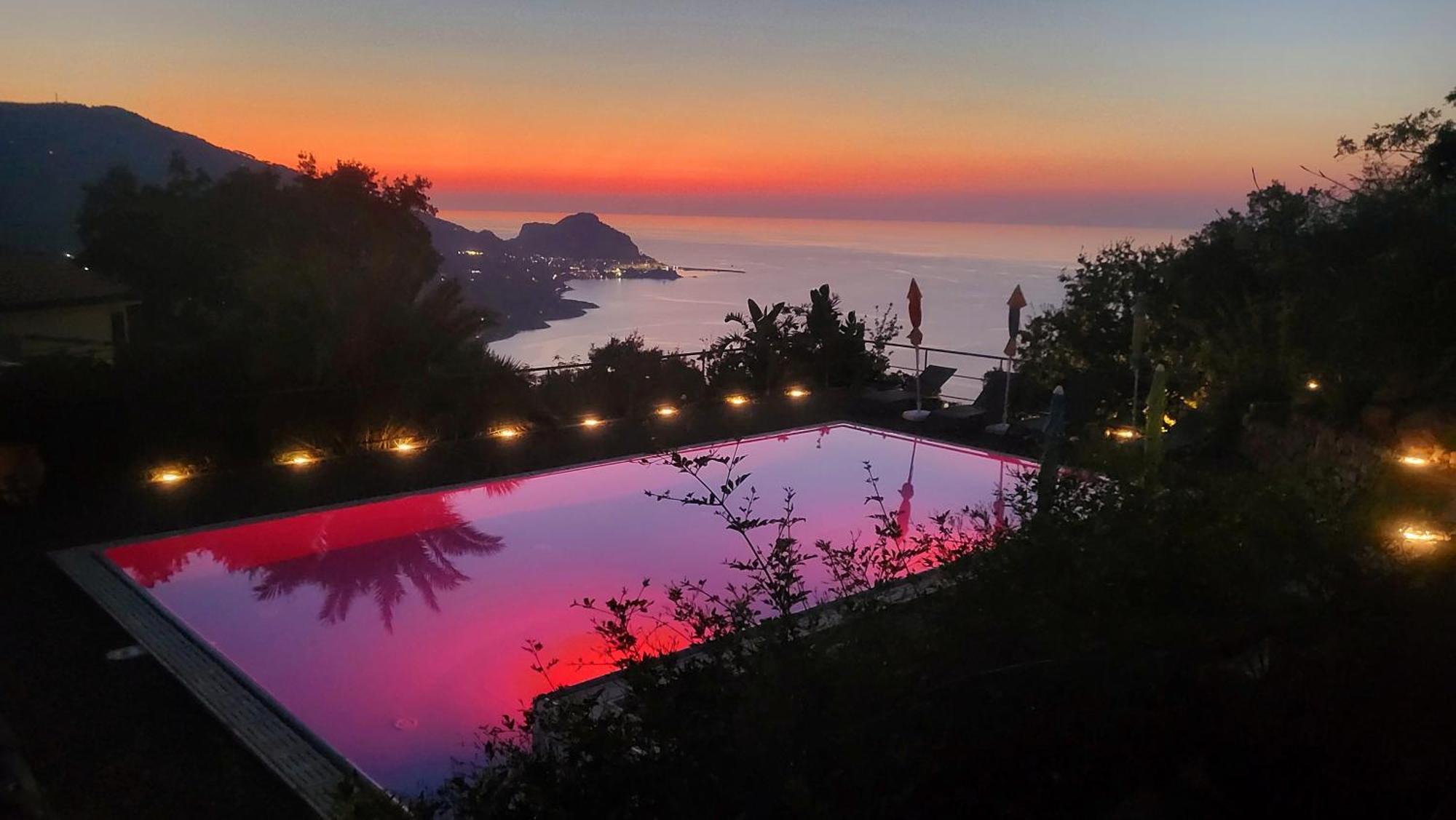 Cefalu Nest Pool House Terrace Sea View Ngoại thất bức ảnh