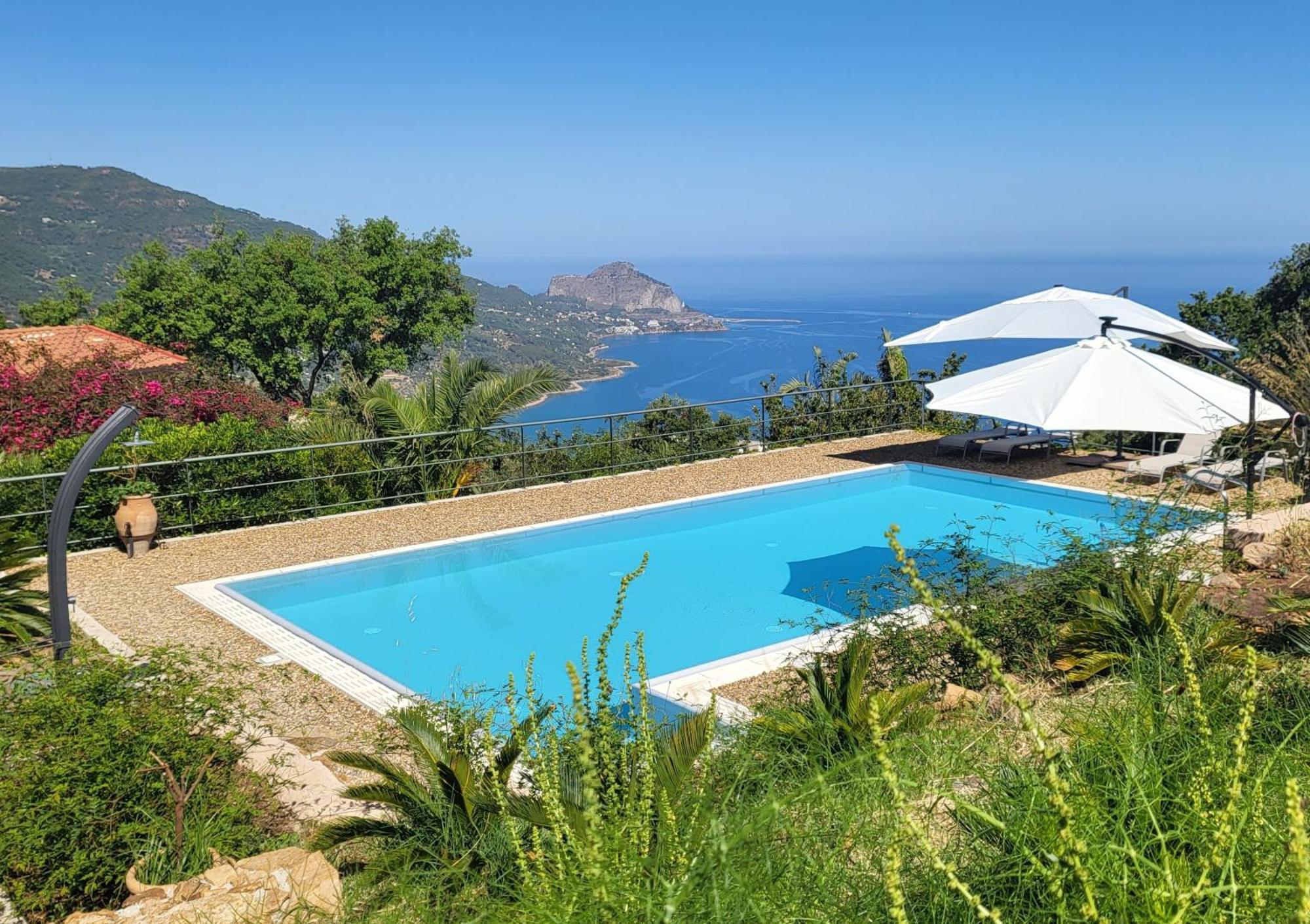 Cefalu Nest Pool House Terrace Sea View Ngoại thất bức ảnh