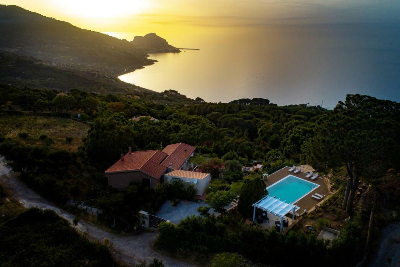 Cefalu Nest Pool House Terrace Sea View Ngoại thất bức ảnh