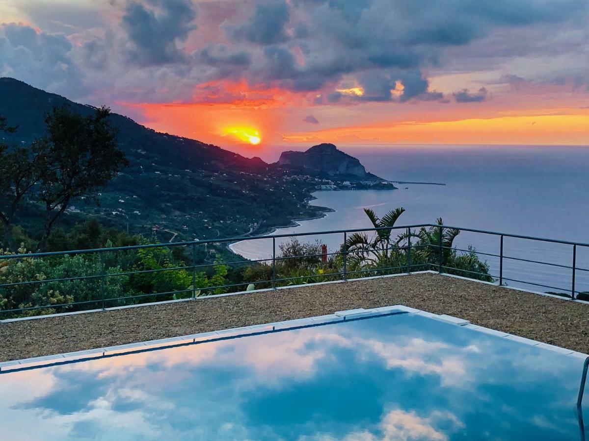 Cefalu Nest Pool House Terrace Sea View Ngoại thất bức ảnh