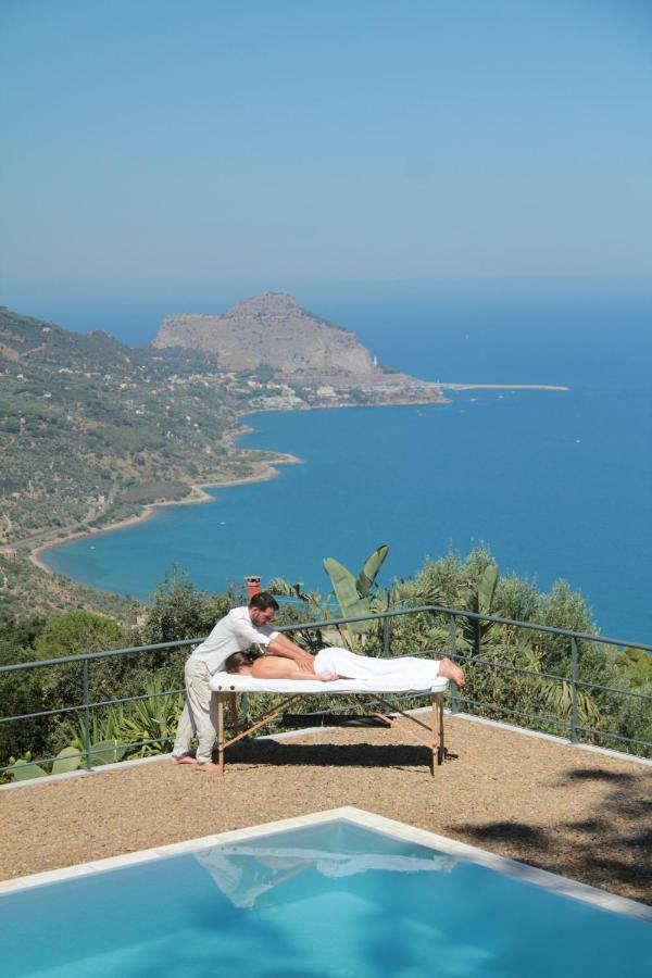 Cefalu Nest Pool House Terrace Sea View Ngoại thất bức ảnh
